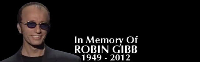 RIP Robin Gibb
